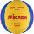 Утяжелённый мяч для водного поло "MIKASA" р.5, муж, резина, вес 1500 г, дл. окр.68-71см, жел-син-роз