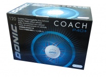 DONIC Пластиковые мячи Coach P40+ белые, 120 шт