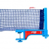  Сетка для наст. тенниса DHS P202, в компл. с пластмас. стойками, синяя
