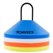 Фишки для разметки поля "TORRES" , усеченные конусы, пластик, комплект из 40 шт, 4 цвета