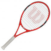 Ракетка б/т Wilson Federer 100 GR2, арт.WRT31100U2, для любит,композит,со струнами, крас-чер-бел