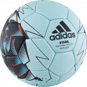 Мяч гандбольный "ADIDAS Stabil Replique", р.1, 32 пан, ПУ, руч.сш, бирюзово-сине-оранжевый